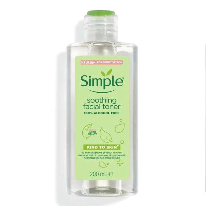 Simple Soothing Facial Toner For Sensitive Skin, 200ml - My Vitamin Store