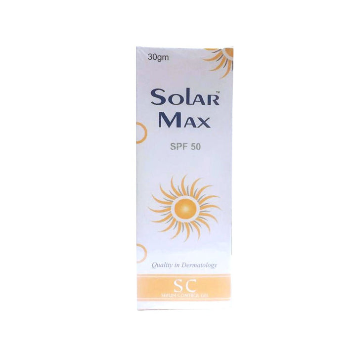 Solar Max Gel SPF 50, 30g - Nigehban - My Vitamin Store