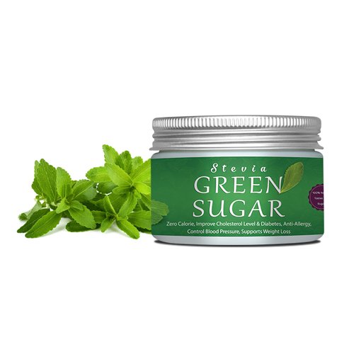 Stevia Green Sugar (Natural Sweetener) - Chiltan Pure - My Vitamin Store