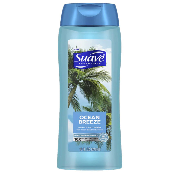 Suave Essentials Ocean Breeze Gentle Body Wash, 532ml - My Vitamin Store