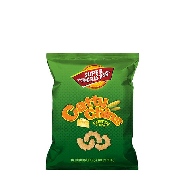 Super Crisp Catty Chins Cheesy Corn Bites, 20g - My Vitamin Store