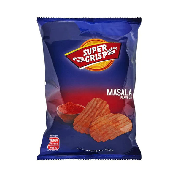 Super Crisp Chips Masala Flavour, 27g - My Vitamin Store