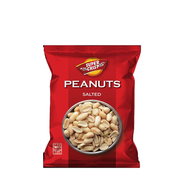 Super Crisp Peanuts Salted, 50g - My Vitamin Store