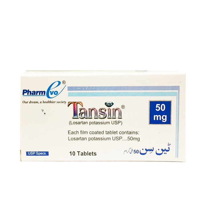 Tansin Tablet 50mg, 10 Ct - PharmEvo - My Vitamin Store