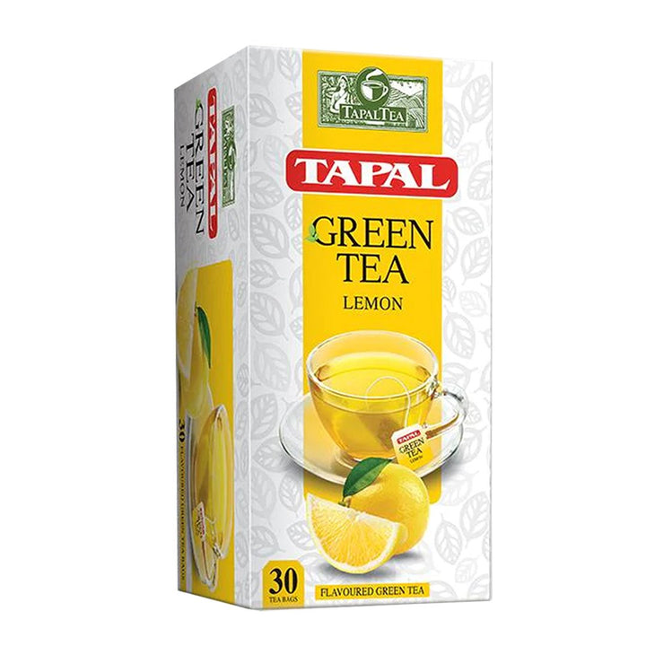 Tapal Green Tea Lemon Tea Bags, 30 Ct - My Vitamin Store