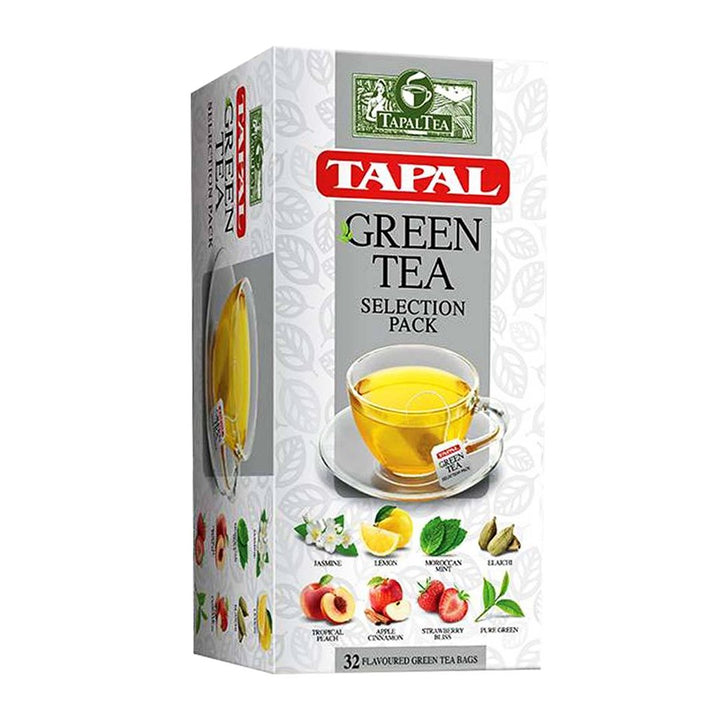 Tapal Green Tea Selection Pack Tea Bags, 32 Ct - My Vitamin Store