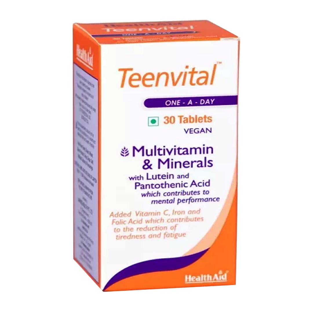 Buy Healthaid Teenvital 30 Ct Online In Pakistan My Vitamin Store