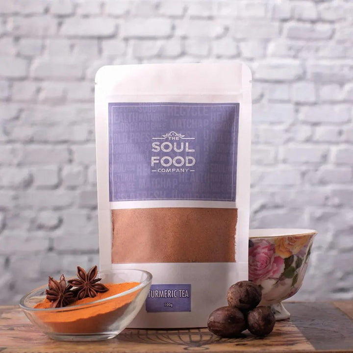 Turmeric Tea, 100g - The Soul Food Company - My Vitamin Store