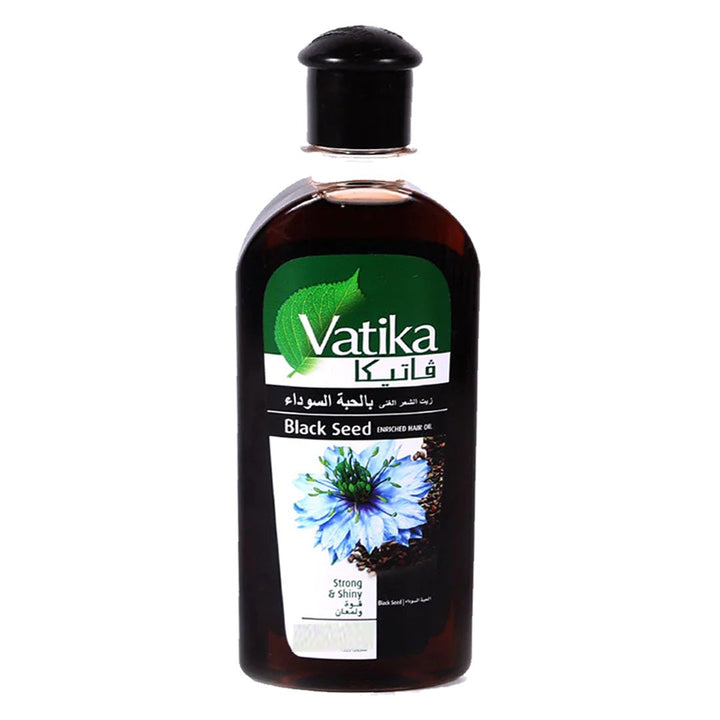 Vatika Black Seed Enriched Strong & Shiny Hair Oil, 100ml - My Vitamin Store