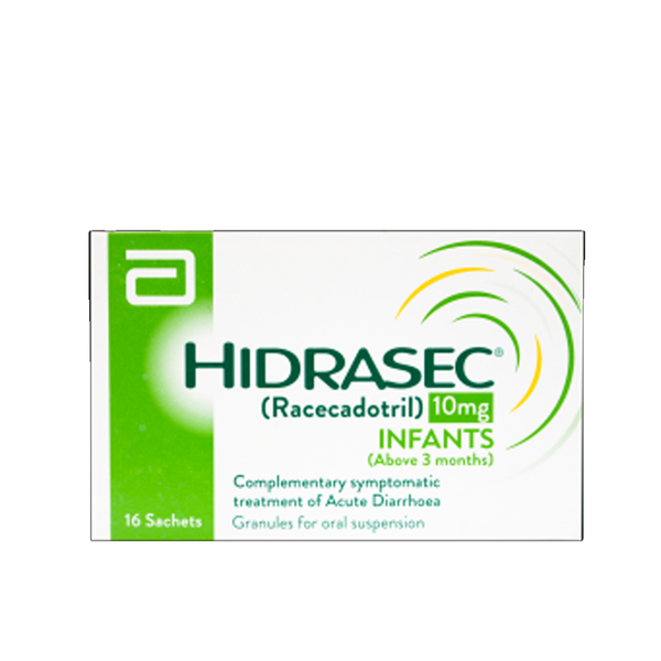 Abbott Hidrasec Sachet 10mg, 16 Ct