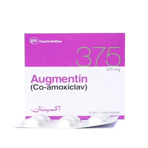 Augmentin 375mg, 6 Ct - GSK