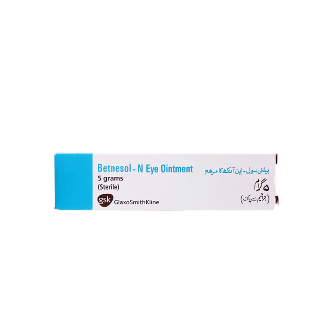 Buy GSK Betnesol-N Eye Ointment Cream, 5g Online in Pakistan | My ...