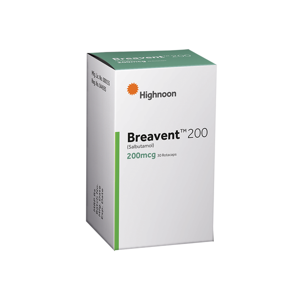 Breavent 200mcg 30 Ct - Highnoon