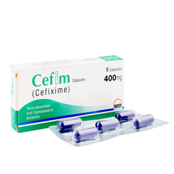 Cefim Capsule 400mg, 5 Ct - Hilton