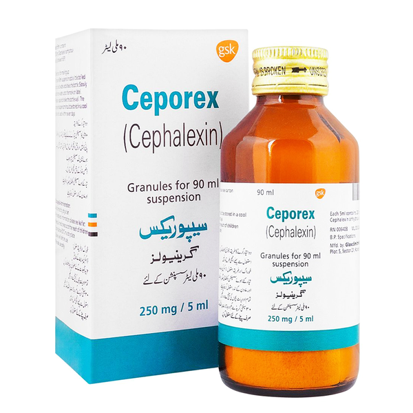 Ceporex Suspension 250mg, 90ml - GSK