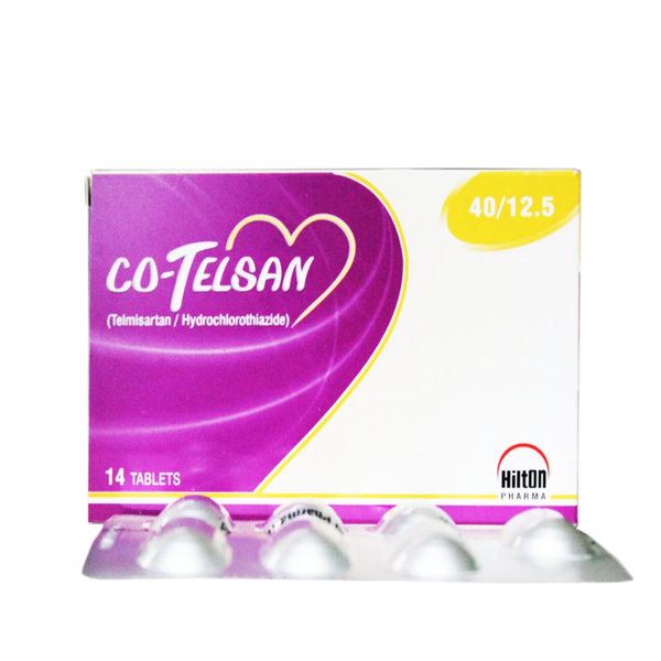 Co-Telsan Tablets 40/12.5mg, 14 Ct - Hilton