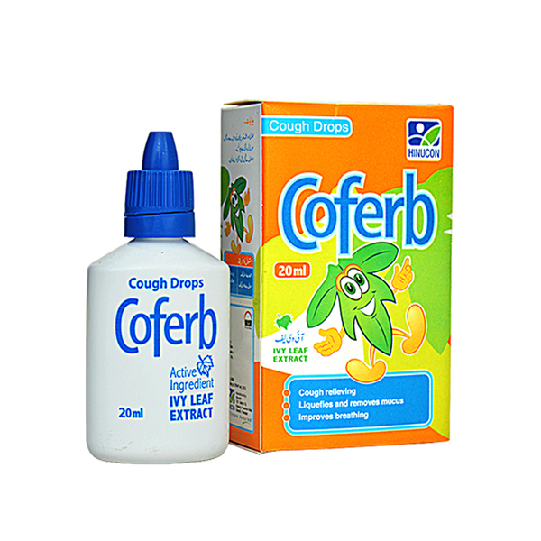 Coferb Cough Drops, 20ml - Hilton