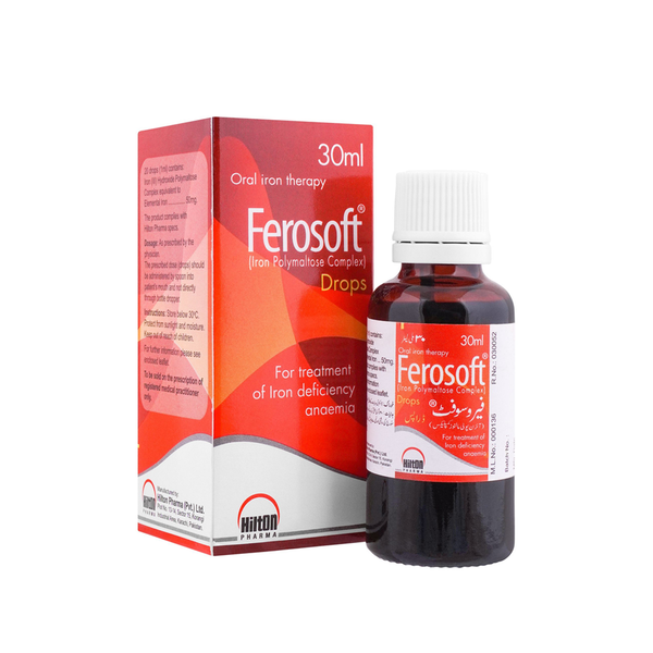 Ferosoft Drops, 30ml - Hilton