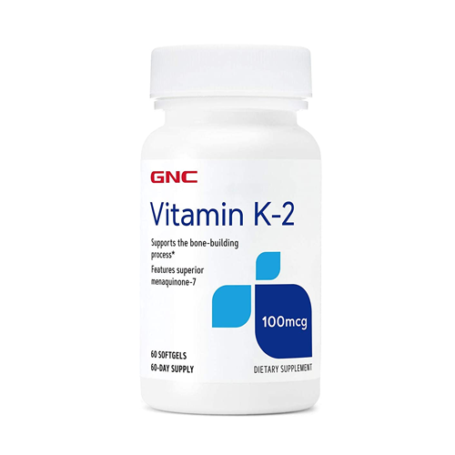 GNC Vitamin K2 100mcg, 60 Ct