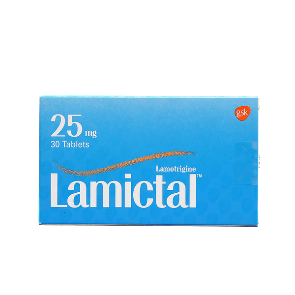 Lamictal Tablet 25mg, 30 Ct - GSK