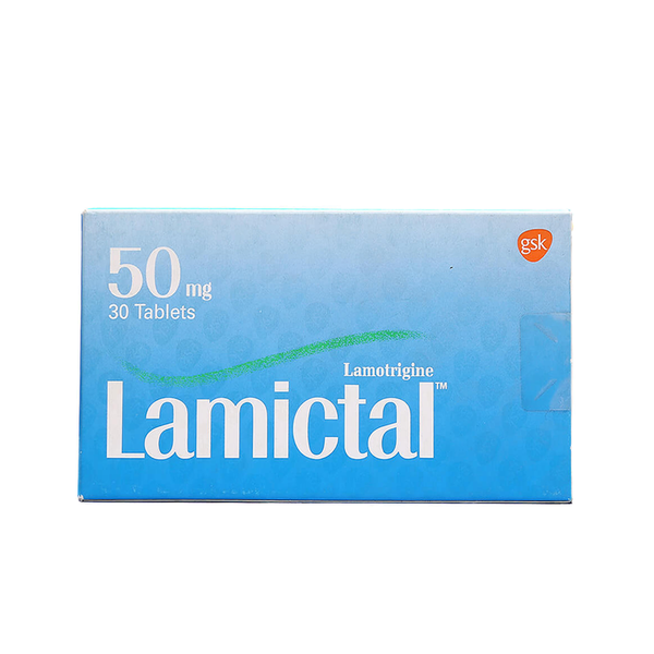 Lamictal Tablet 50mg, 30 Ct - GSK