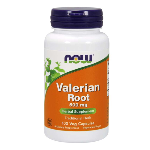 NOW Valerian Root 500 mg, 100Ct