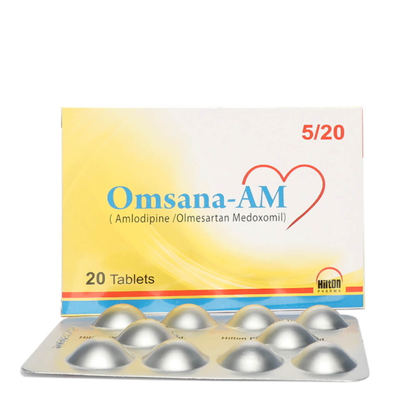 Omsana-AM Tablets 5/20mg, 20 Ct - Hilton