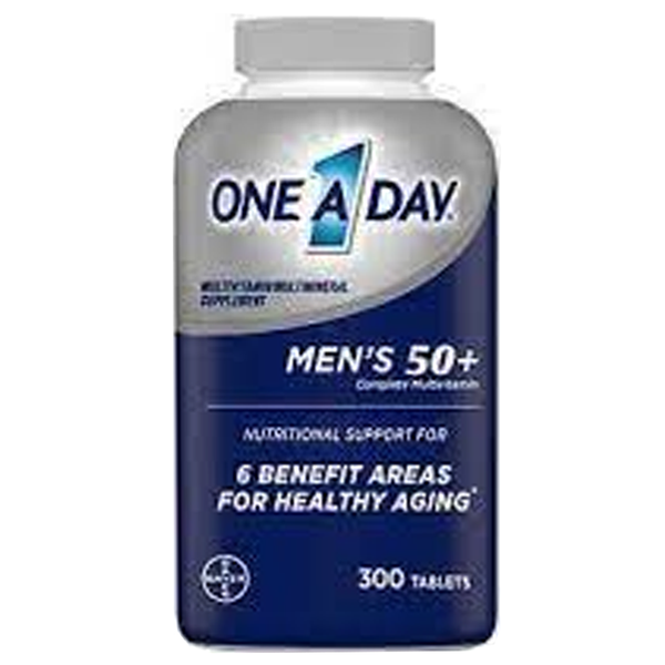 One A Day Men's 50+ Multivitamin, 300 Ct
