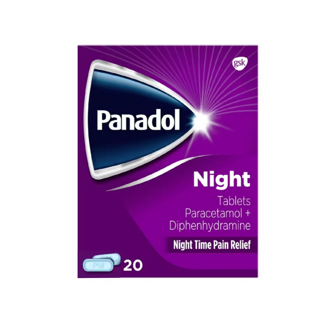 Buy Panadol Night, 20 Ct Online in Pakistan | My Vitamin Store ...