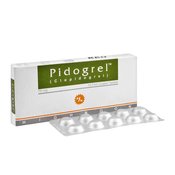 Pidogrel 75mg Tablets, 10 Ct - Highnoon