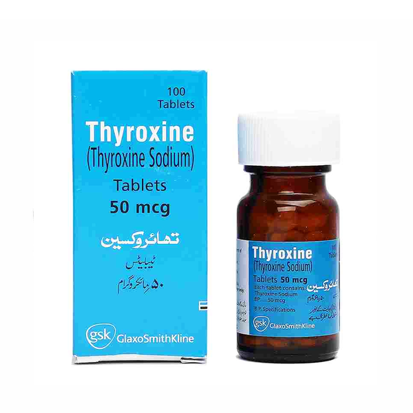 Thyroxine Tablets, 100 Ct - GSK