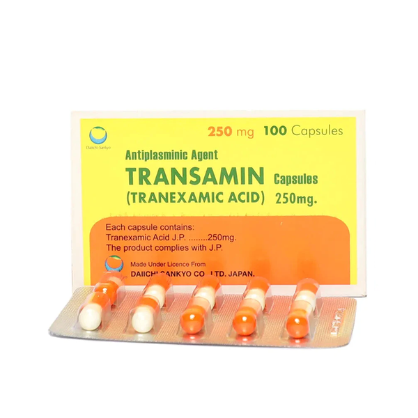 Transamin Capsules 250mg, 100 Ct - Hilton