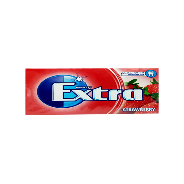 Wrigley's Extra Strawberry Sugar Free Chewing Gum