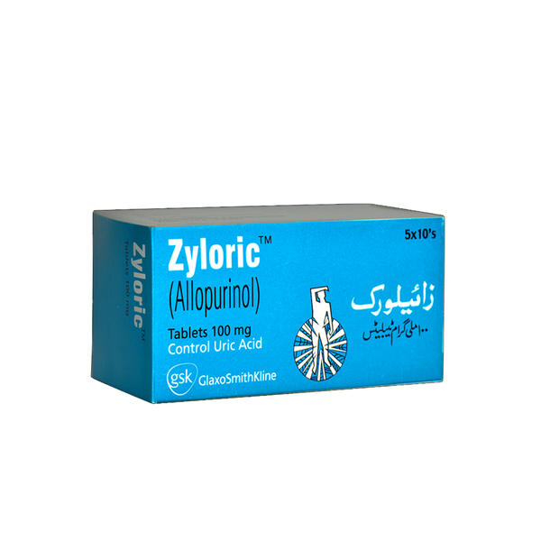 Zyloric Tablets 100mg, 50 Ct - GSK